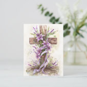 Carte postale de Pâques (Debout devant)