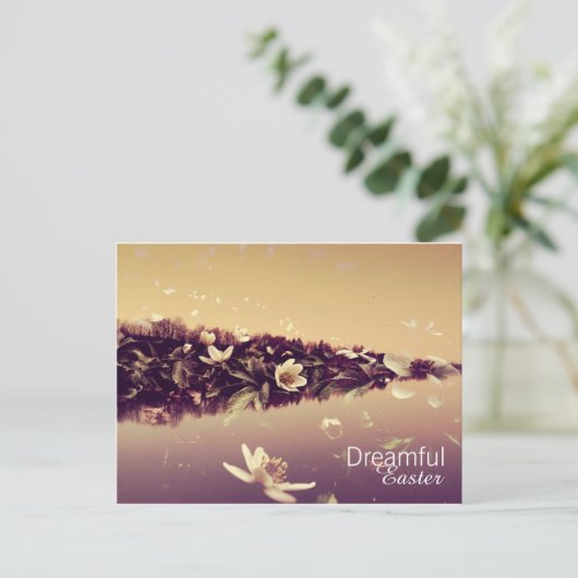 Carte postale de Pâques (Debout devant)