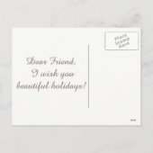 Carte postale de Pâques (Dos)