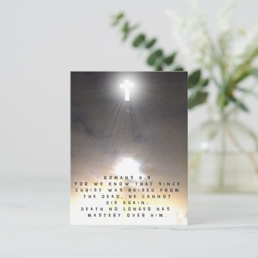 Carte postale de Pâques (Debout devant)