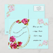 Carte postale de Pâques (Devant / Derrière)