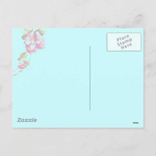 Carte postale de Pâques (Dos)