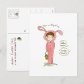 Carte postale de Pâques (Devant / Derrière)