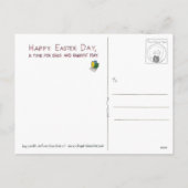 Carte postale de Pâques (Dos)