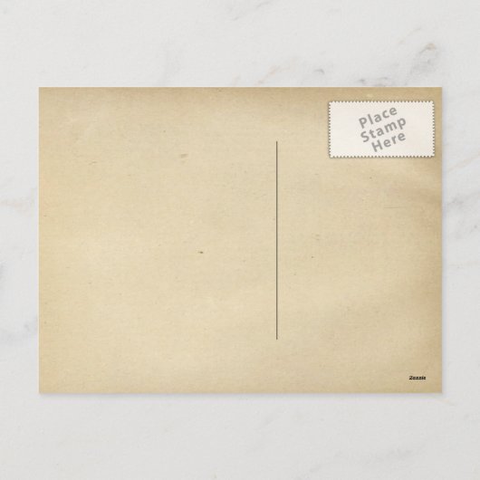 Carte postale de Pâques (Dos)