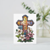 Carte postale de Pâques (Debout devant)