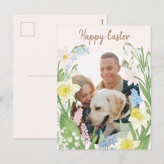 Carte postale de Pâques (Devant / Derrière)