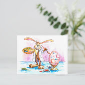 Carte postale de Pâques (Debout devant)