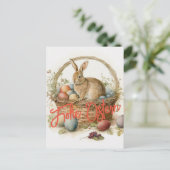 Carte postale de Pâques (Debout devant)