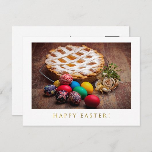 Carte postale de Pâques (Devant / Derrière)