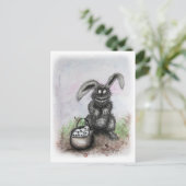 Carte postale de Pâques (Debout devant)