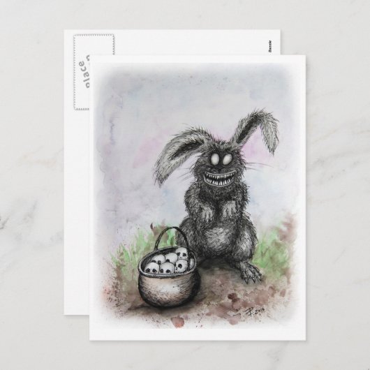 Carte postale de Pâques (Devant / Derrière)