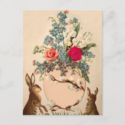 Carte postale de Pâques (Devant)