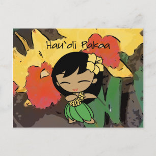 Carte postale de Pâques Aloha Honeys