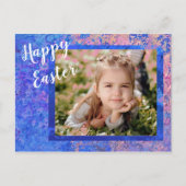 Carte postale de Pâques avec photo (Devant)