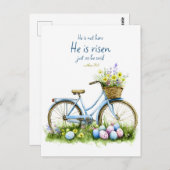 Carte postale de Pâques_Carte de voeux (Devant / Derrière)