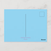 Carte postale de Pâques Happy (Hoppy) (Dos)