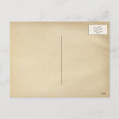 Carte postale de Pâques vintage (Dos)
