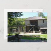 Carte postale de parc d'état de moulin de ressort (Devant / Derrière)