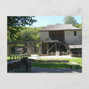 Carte postale de parc d'état de moulin de ressort