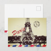 Carte postale de Paris (Devant / Derrière)