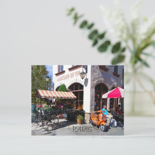 Carte postale de Paris ! (Debout devant)