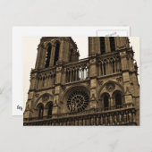 Carte postale de Paris (Devant / Derrière)