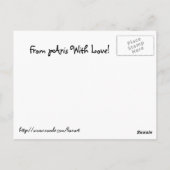 Carte postale de Paris (Dos)