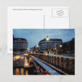 Carte postale de Paris (Devant / Derrière)