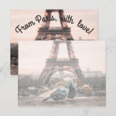 Carte postale de Paris, France (Devant / Derrière)