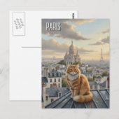 Carte postale de Paris Montmartre (Devant / Derrière)