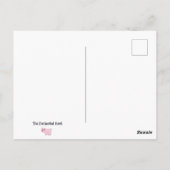 Carte postale de Parties scintillant de porc rose (Dos)