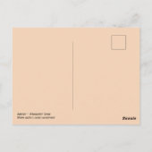 Carte postale de passage à niveau de la Chouette (Dos)