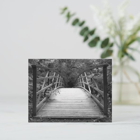 Carte postale de passage (b&w) (Debout devant)