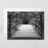 Carte postale de passage (b&w) (Devant / Derrière)