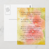 Carte postale de passage biblique (Devant / Derrière)