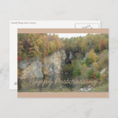 Carte postale de passage des couleurs d'automne (Devant / Derrière)