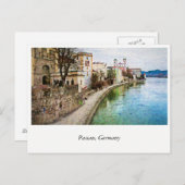 Carte postale de Passau, Allemagne (Devant / Derrière)