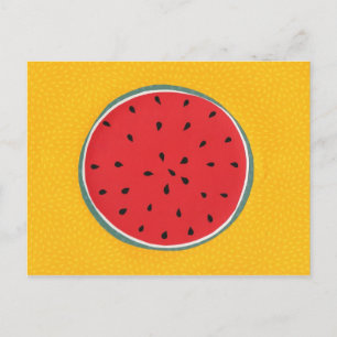 Carte postale de pastèque japonaise