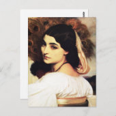 Carte postale de Pavonia de Frederic Leighton (Devant / Derrière)