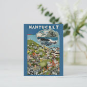 Carte postale de paysage de l'île de Nantucket (Debout devant)
