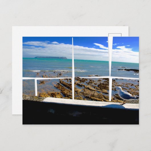 Carte postale de paysage de mer (Devant / Derrière)