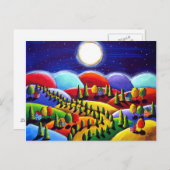 Carte postale de paysage Paix sur Terre (Devant / Derrière)