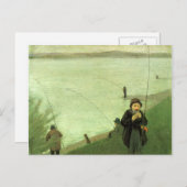 Carte postale de pêche (Devant / Derrière)