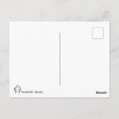 Carte Postale De Pêche Avec Lac, Pêcheur Et Canard (Dos)