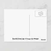 Carte postale de pêche Grand Lake (Dos)