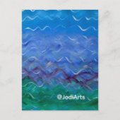 Carte postale de peinture à l'eau (Devant)