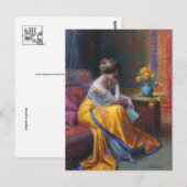 Carte postale de peinture classique (Devant / Derrière)