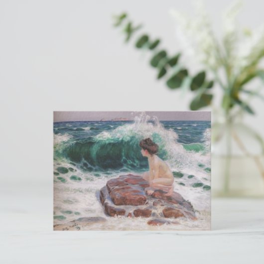 Carte postale de peinture classique (Debout devant)