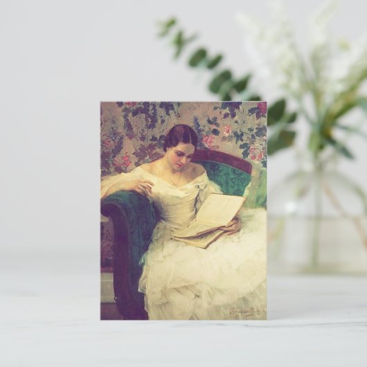 Carte postale de peinture classique (Debout devant)